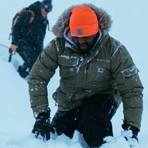 Carhartt‎ Acrylic Watch Hat Bright Orange Nwt in packaging